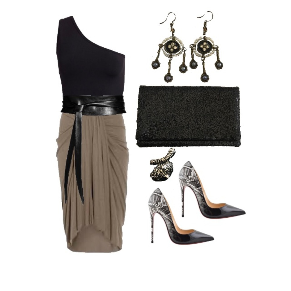 Sequined Clutch!